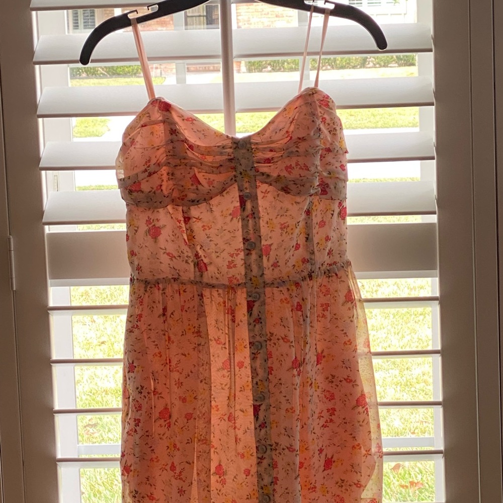 Strapless BCBG Generation M floral dress - Picture 3 of 6
